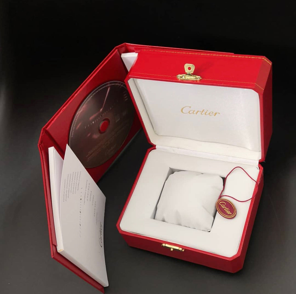 CARTIER TANK PRATA BRILHANTE 25MM X 29MM FEMININO