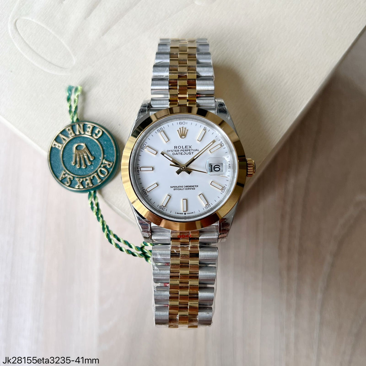 ROLEX DATEJUST 126303 MISTO ETA 3235 SUPER CLONE