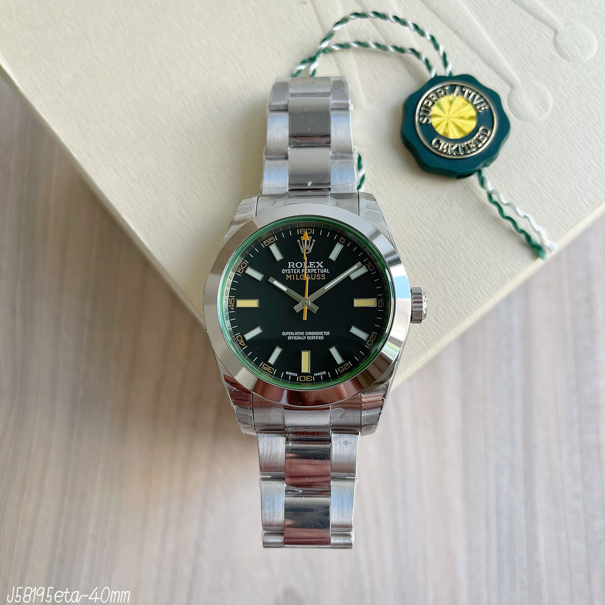 ROLEX MILGAUSS ETA SUPER CLONE