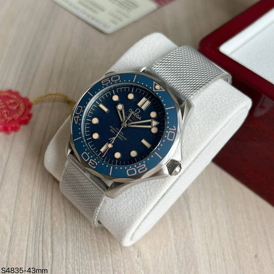 OMEGA SEAMASTER DIVER 300M 007 AZUL 43MM
