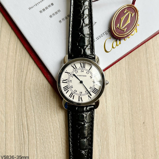 CARTIER COURO 35MM FEMININO