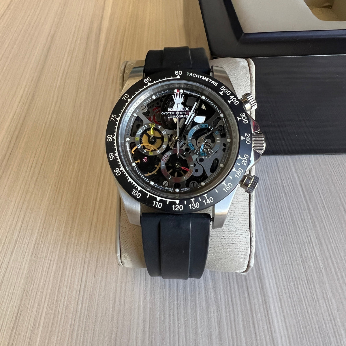 ROLEX DAYTONA LA MONTOYA PRATA 42MM