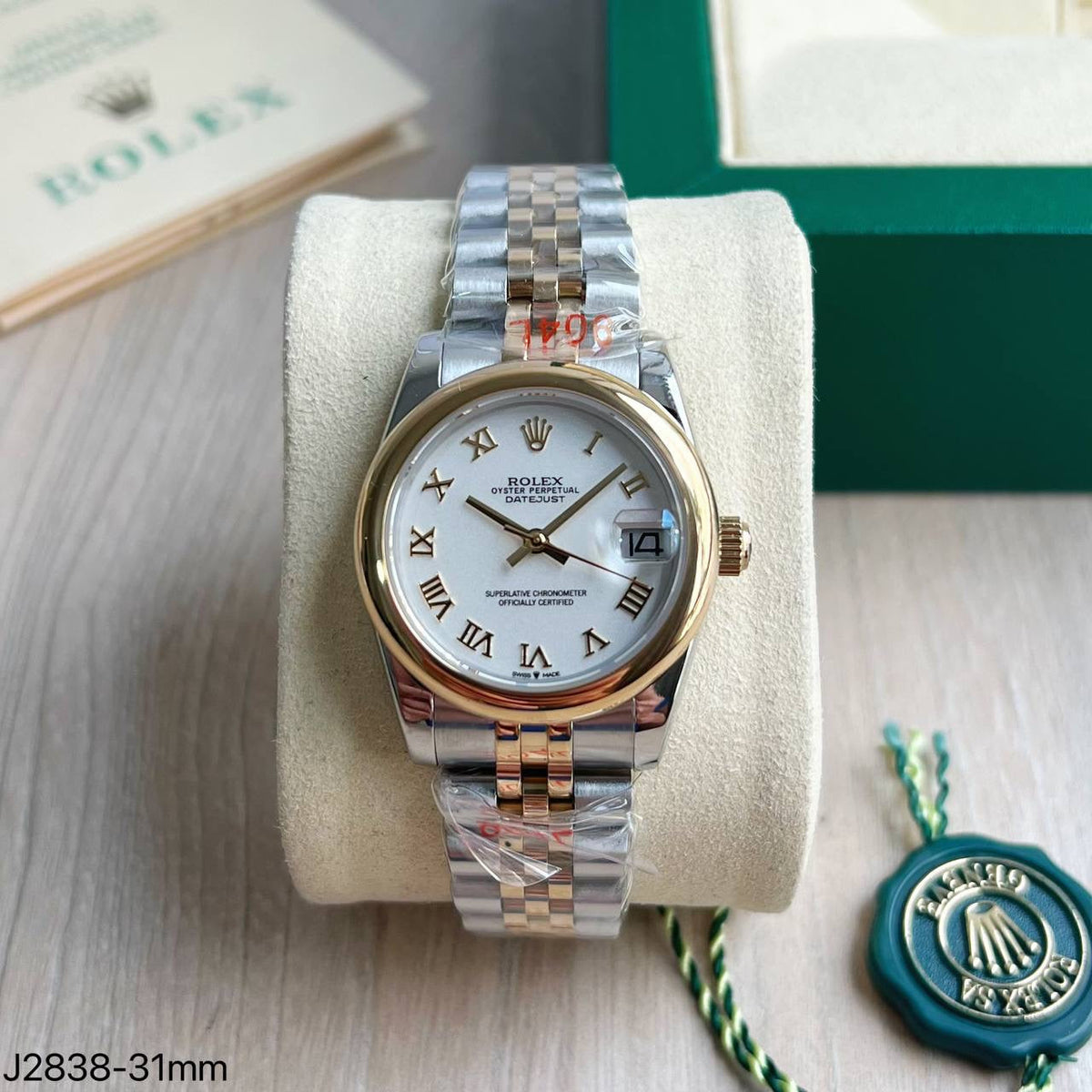 ROLEX DATEJUST MISTO  FEMININO 31MM