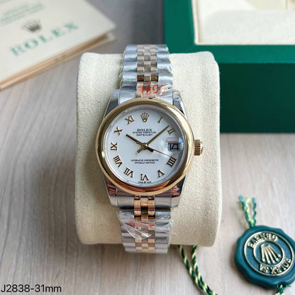 ROLEX DATEJUST MISTO  FEMININO 31MM