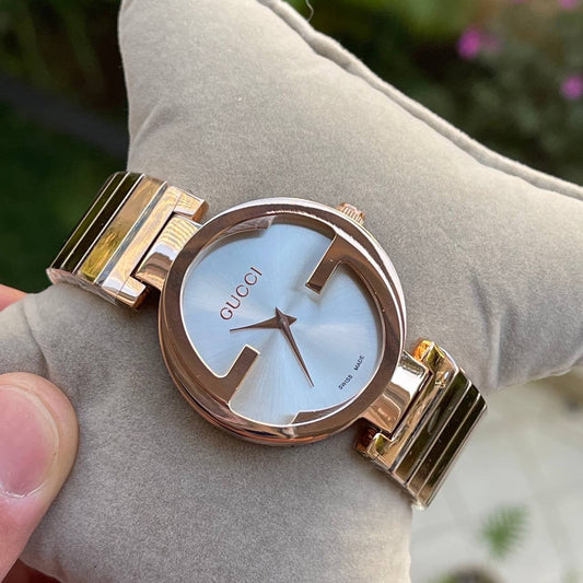GUCCI ROSE BRANCO 35MM FEMININO