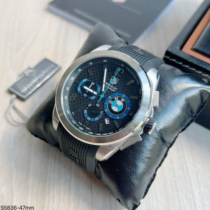 TAG HEUER CARERRA BMW PRATA 45MM