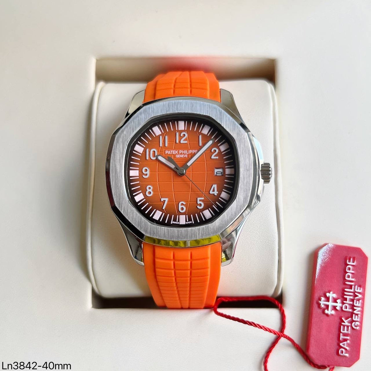 PATEK PHILIPPE AQUANAUT LARANJA 40MM