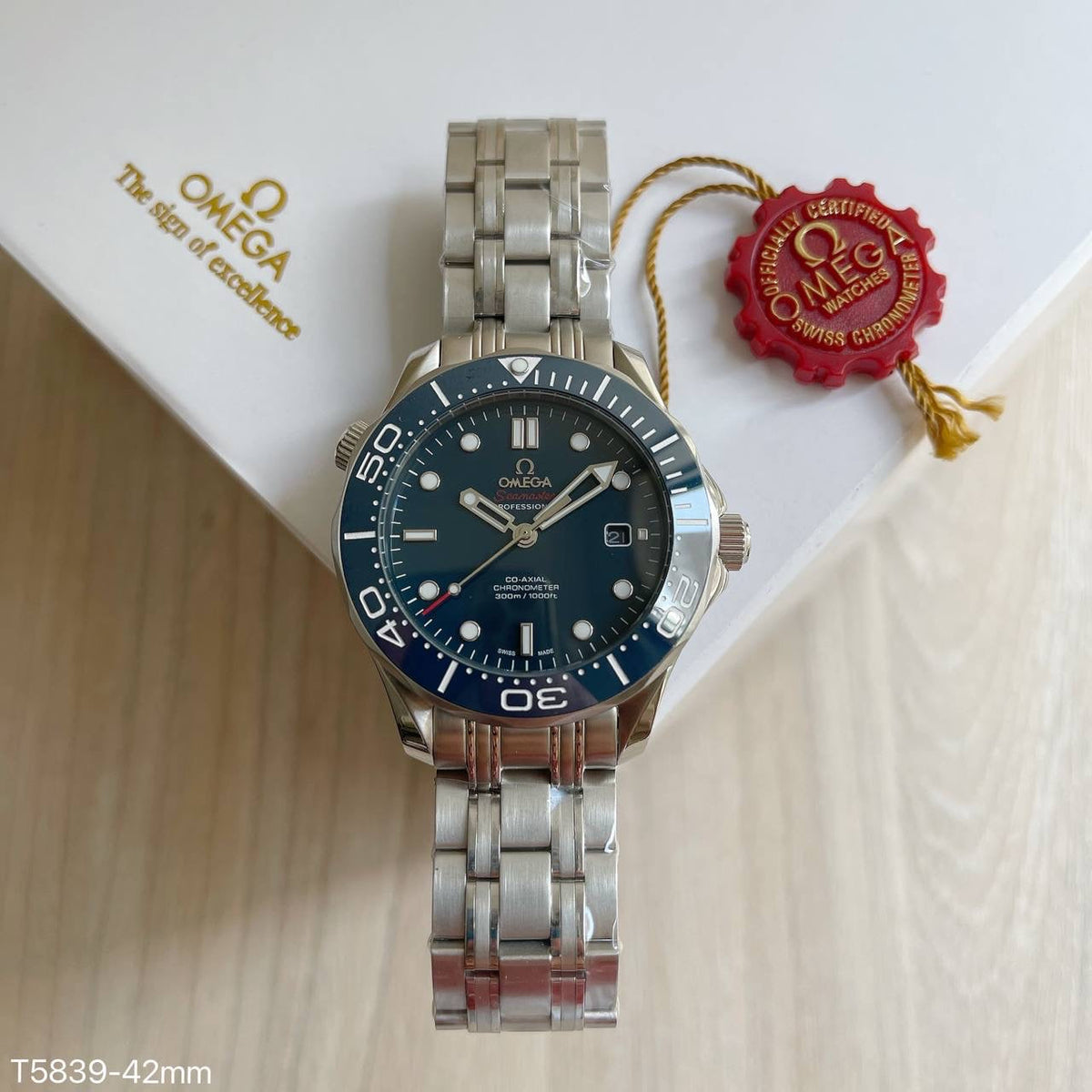 OMEGA SEAMASTER DIVER AZUL 42MM
