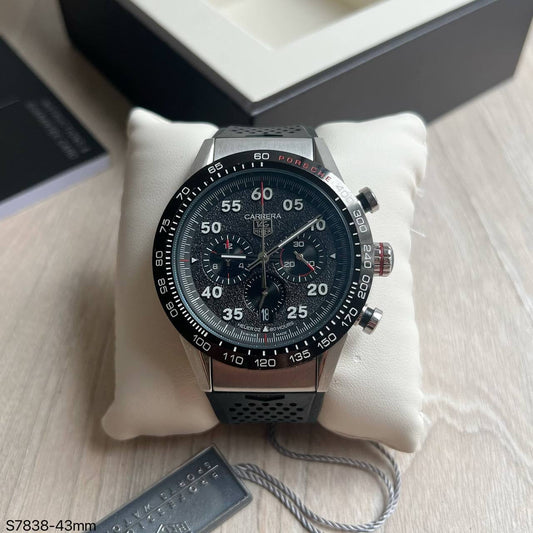 TAG HEUER CARRERA PORSCHE PRATA 43MM