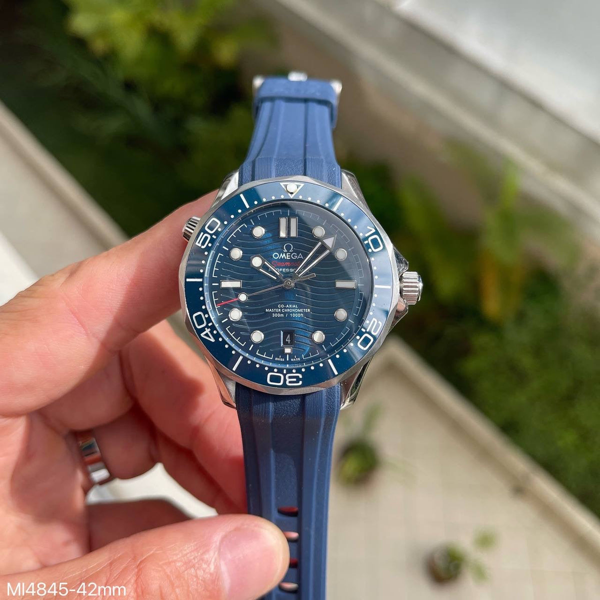 OMEGA SEAMASTER DIVER AZUL 42MM
