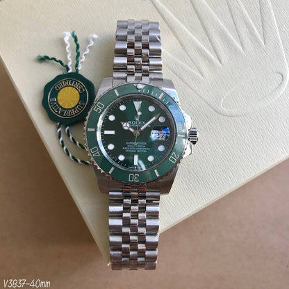 ROLEX SUBMARINER VERDE HULK JUBILEU 40MM