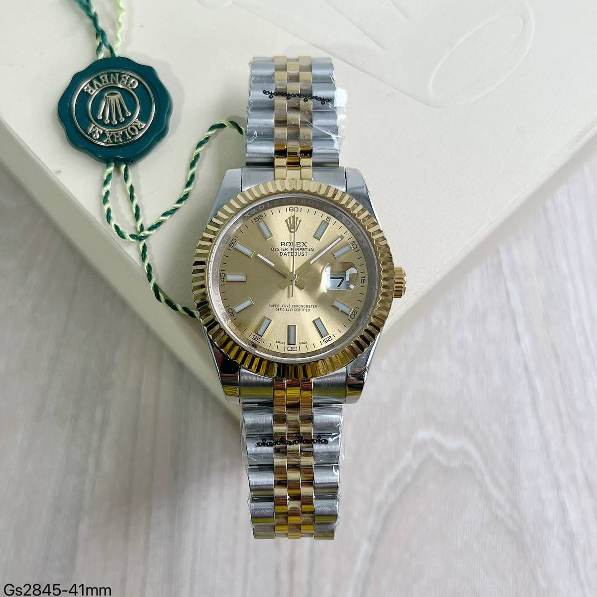 ROLEX DATEJUST MISTO JUBILEU 41MM