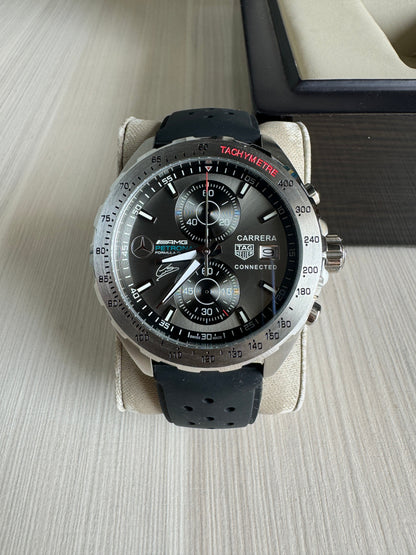 TAG HEUER CARRERA AMG PRATA 43MM