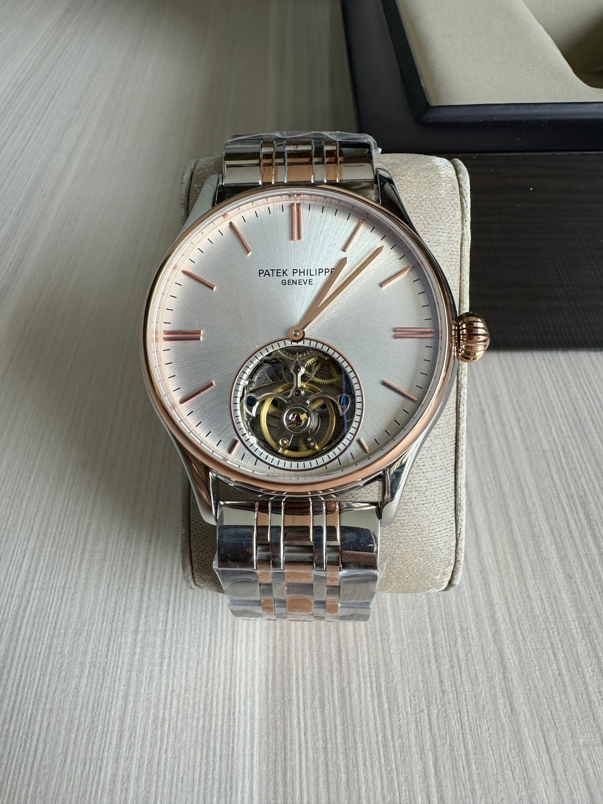 PATEK PHILIPPE MISTO ROSE BRANCO AUTOMATICO 43MM