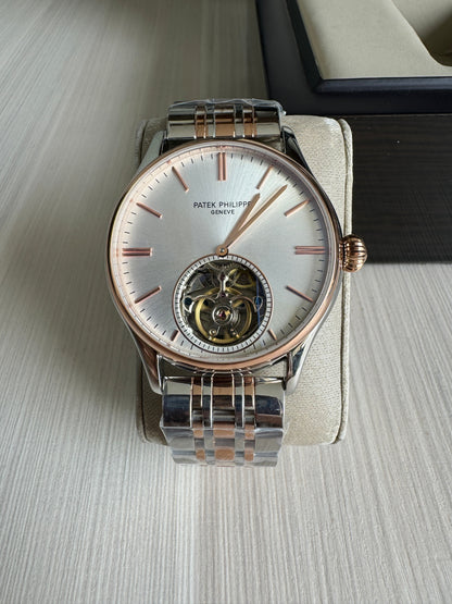 PATEK PHILIPPE MISTO ROSE BRANCO AUTOMATICO 43MM