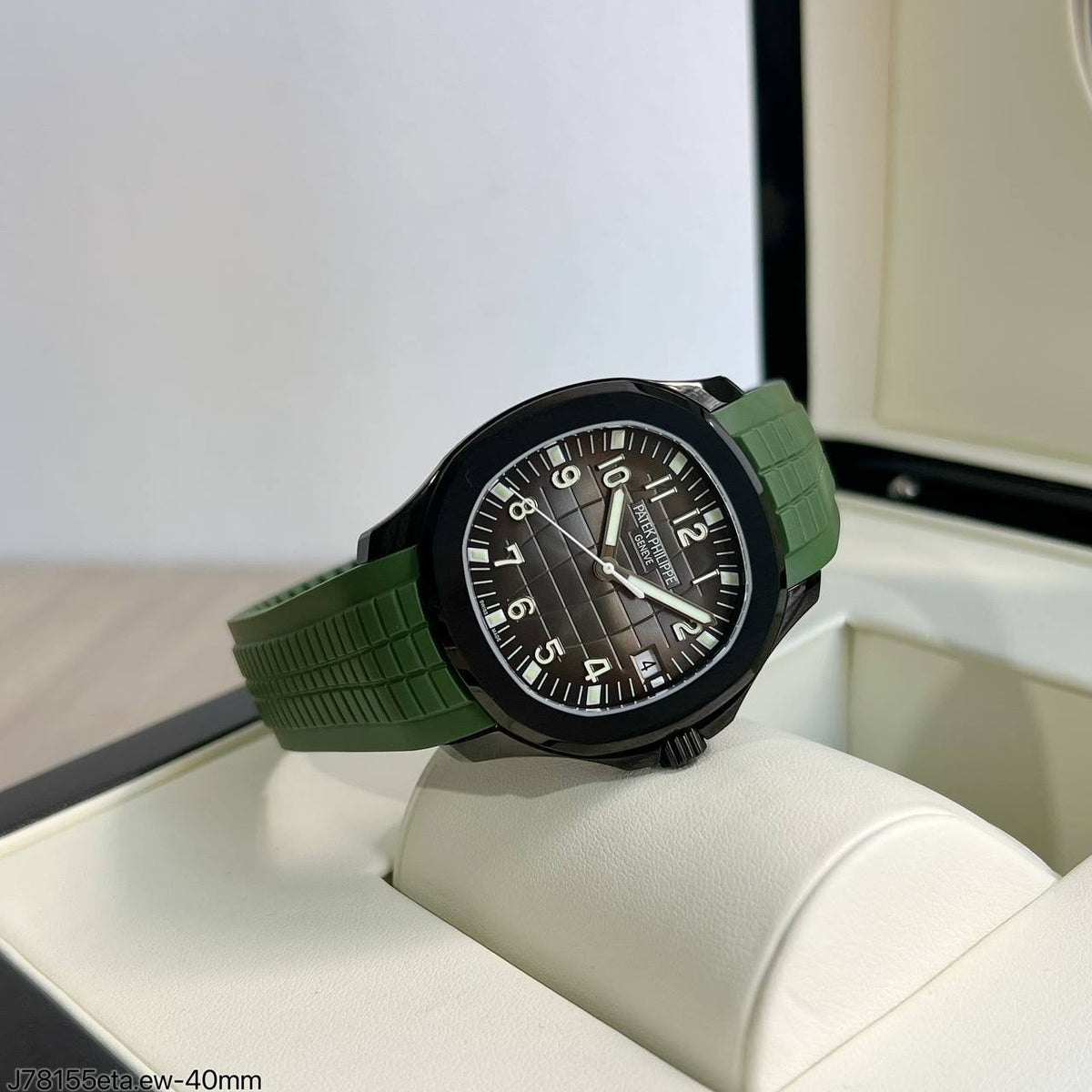 PATEK PHILIPPE AQUANAUT 40MM PRETO 5167A SUPER CLONE