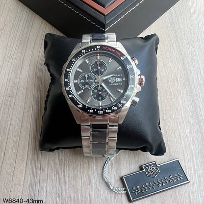 TAG HEUER F1 FORMULA 1 PRATA PRETO 43MM