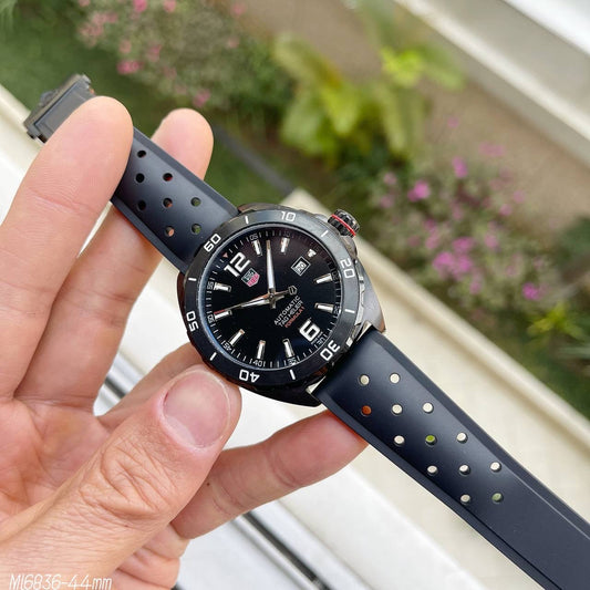 TAG HEUER F1 FORMULA 1 PRETO BORRACHA AUTOMÁTICO 43MM
