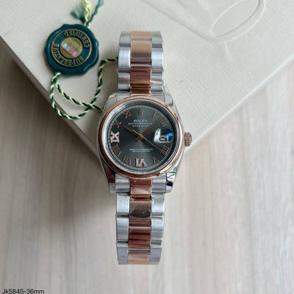 ROLEX DATEJUST MISTO ROSE FEMININO 36MM