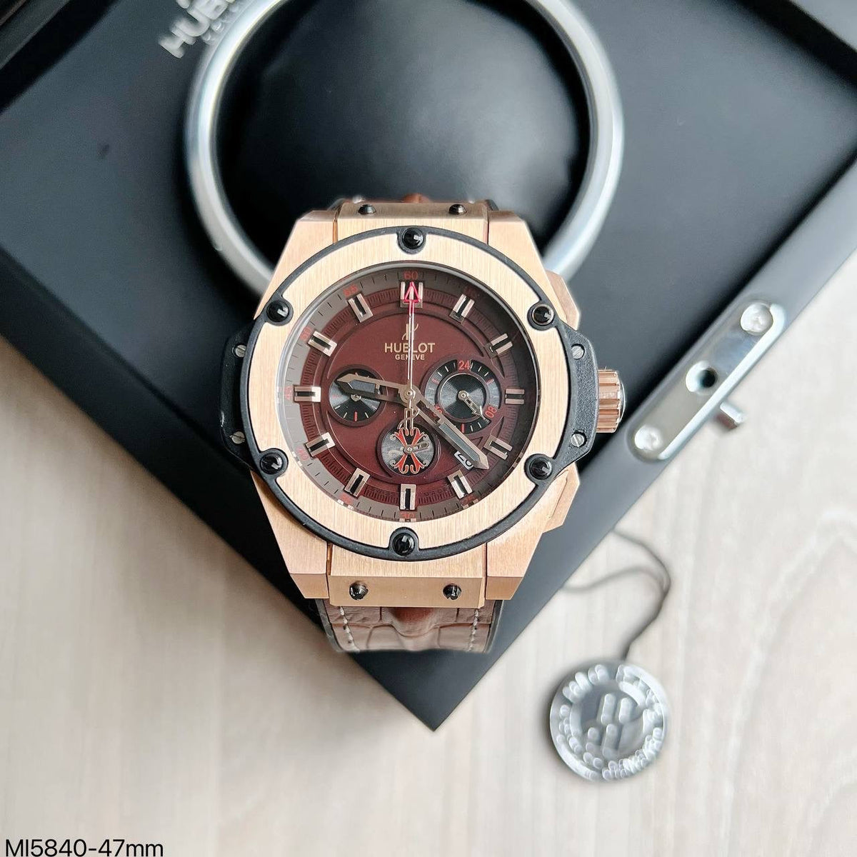 HUBLOT KING POWER ROSE CHARUTO 47MM