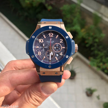 HUBLOT BIG BANG ROSE AZUL 44MM