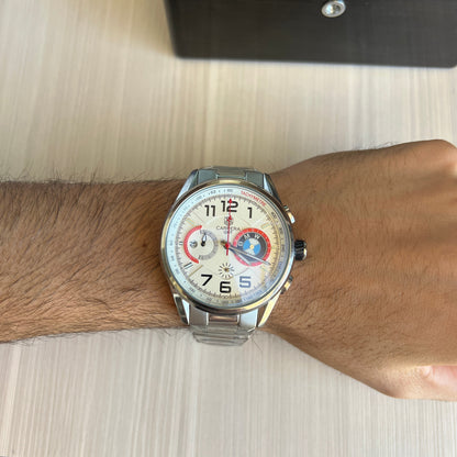 TAG HEUER CARRERA BMW PRATA 45MM