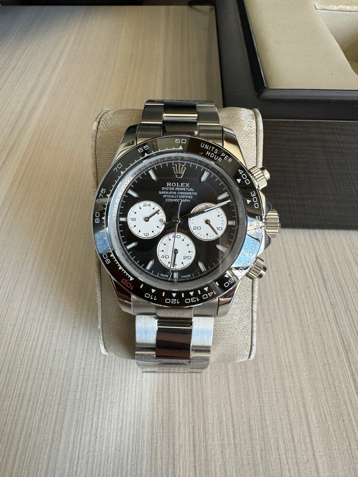 ROLEX DAYTONA PRETO BRANCO 40MM