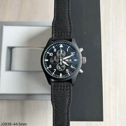IWC PILOT PRETO NYLON 44M
