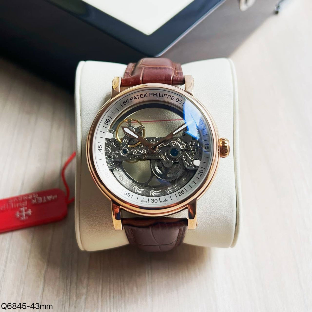 PATEK PHILIPPE ESQUELETO ROSE AUTOMATICO 43MM