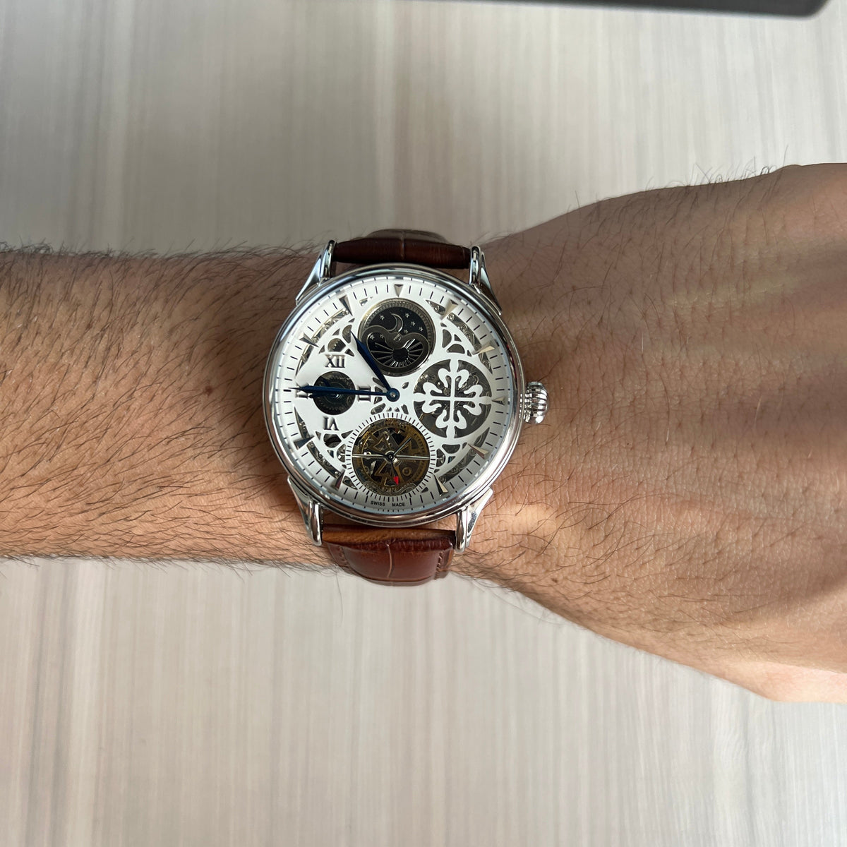 PATEK PHILIPPE PRATA AUTOMATICO 42MM