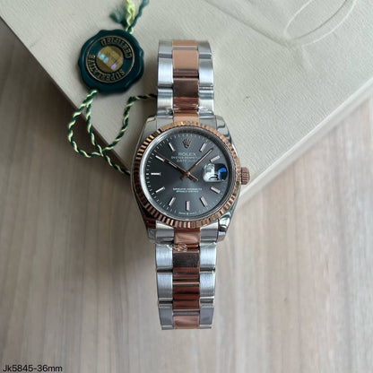 ROLEX DATEJUST MISTO ROSE FEMININO 36MM
