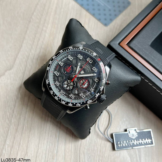 TAG HEUER SENNA CARRETA 01 PRETO 47MM