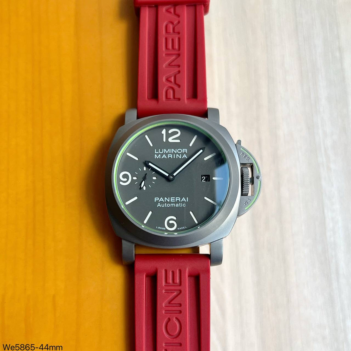 PANERAI LUMINOR MARINA BORRACHA 44MM