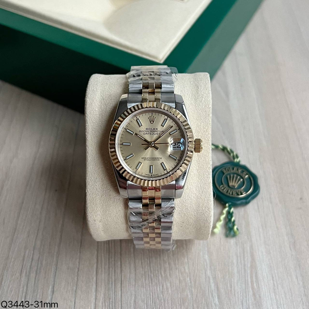 ROLEX DATEJUST MISTO FEMININO 31MM