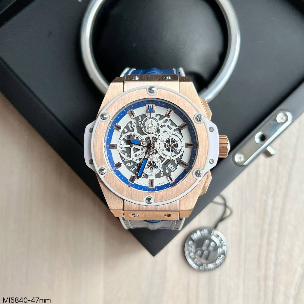 HUBLOT KING POWER MIAMI ROSE 47MM