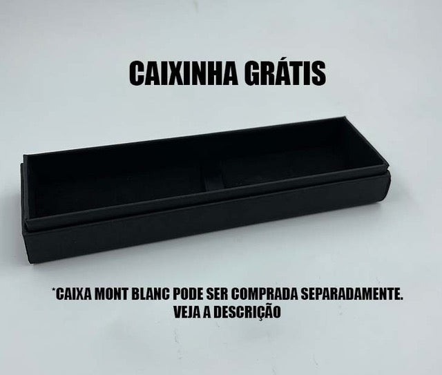 CANETA MONT BLANC PRETA BRANCA