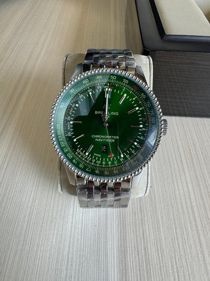 BREITLING NAVITIMER VERDE AUTOMÁTICO 41MM