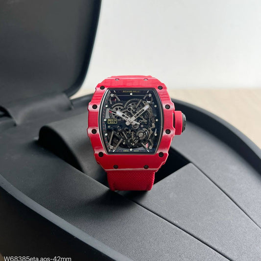 RICHARD MILLE RM 035-02 RAFAEL NADAL VERMELHO SUPER CLONE