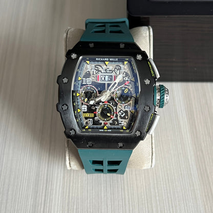 RICHARD MILLE PRETO VERDE 47MM