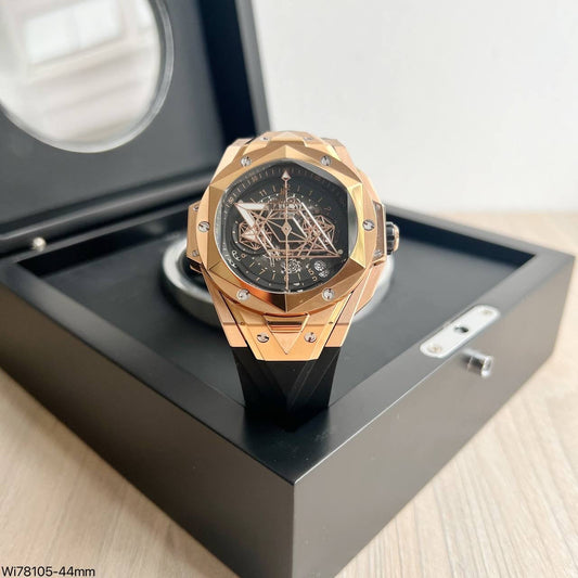 HUBLOT BIG BANG SANG BLEU ROSE 44MM