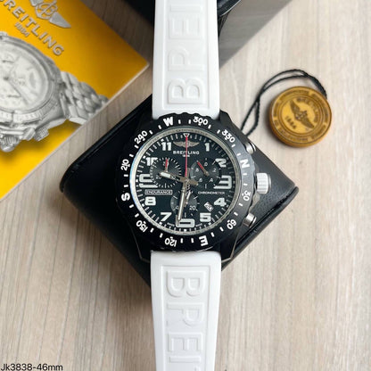 BREITLING ENDURANCE PRETO BRANCO 46MM