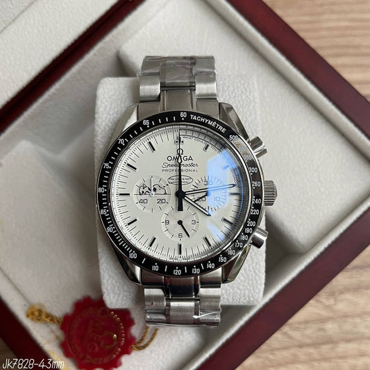 OMEGA SPEEDMASTER SNOOPY BRANCO 44MM