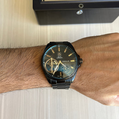 TAG HEUER PENDULUM PRETO 45MM