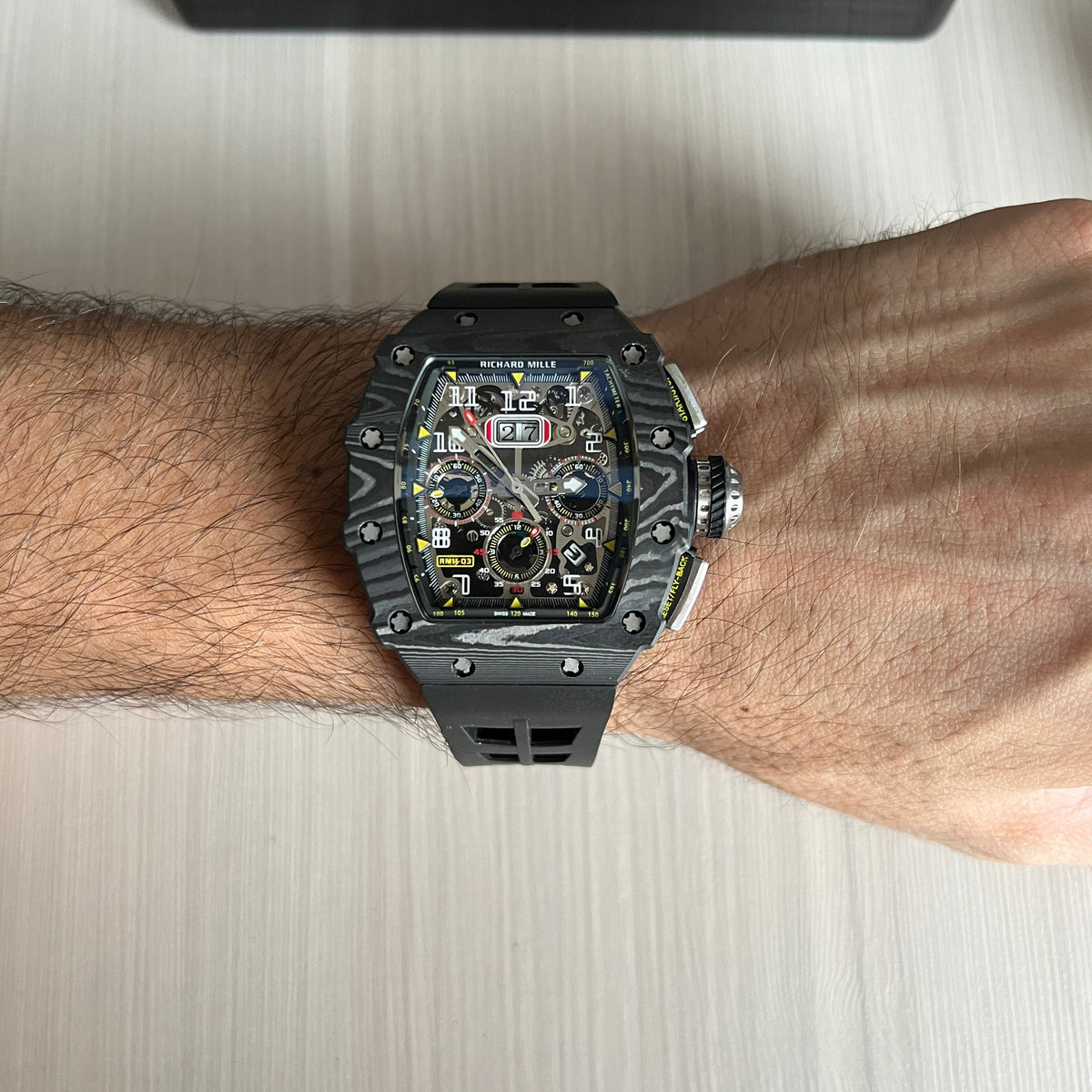 RICHARD MILLE CARBONO 47MM