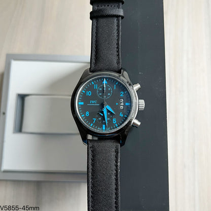 IWC PILOT TOP GUN PRETO NYLON 45M