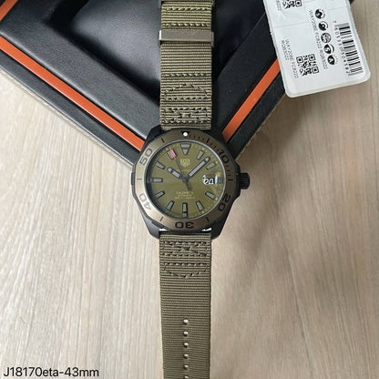 TAG HEUER AQUARACER VERDE 43MM SUPER CLONE