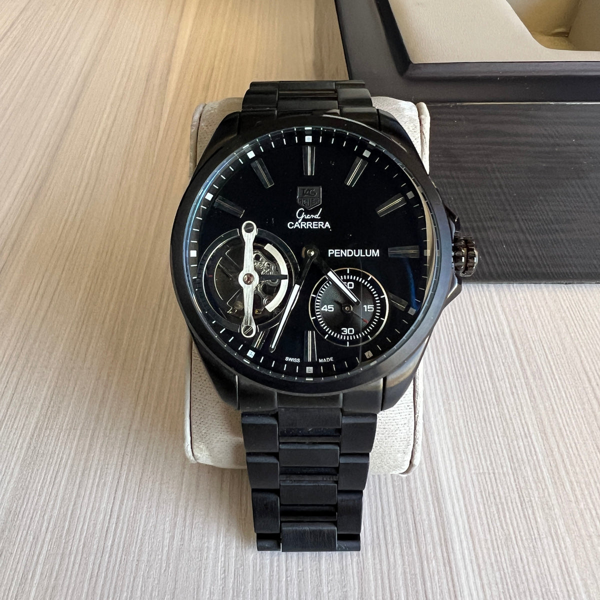 TAG HEUER PENDULUM PRETO 45MM