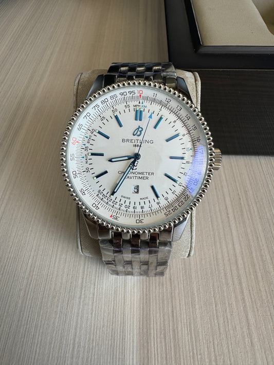 BREITLING NAVITIMER BRANCO AUTOMÁTICO 41MM