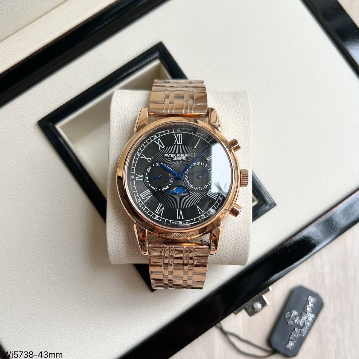 PATEK PHILIPPE ROSE  AUTOMATICO 43MM