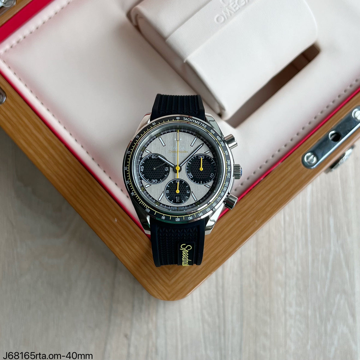 OMEGA SPEEDMASTER RACING CINZA 40MM SUPER CLONE